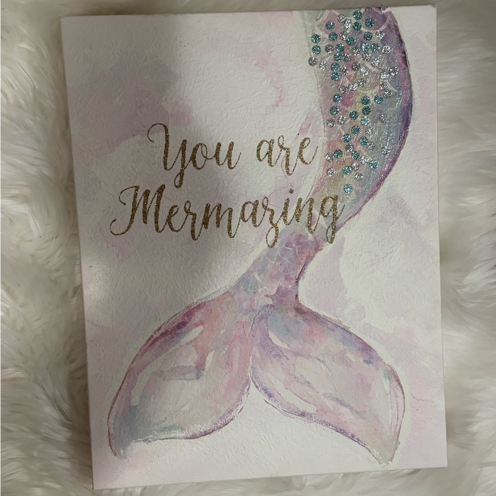 “You are Mermazing” Wall Art